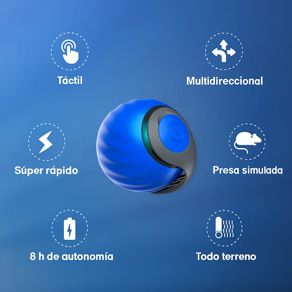 Pelota interactiva para gatos - Speedy Tail