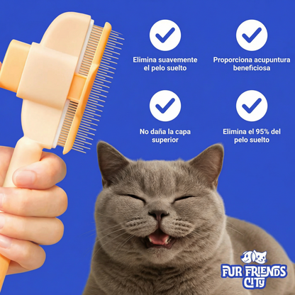 Cepillo Terapéutico Zenbrush™ - Elimina el Pelo y Reduce el Estrés