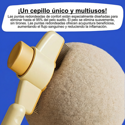 Cepillo Terapéutico Zenbrush™ - Elimina el Pelo y Reduce el Estrés