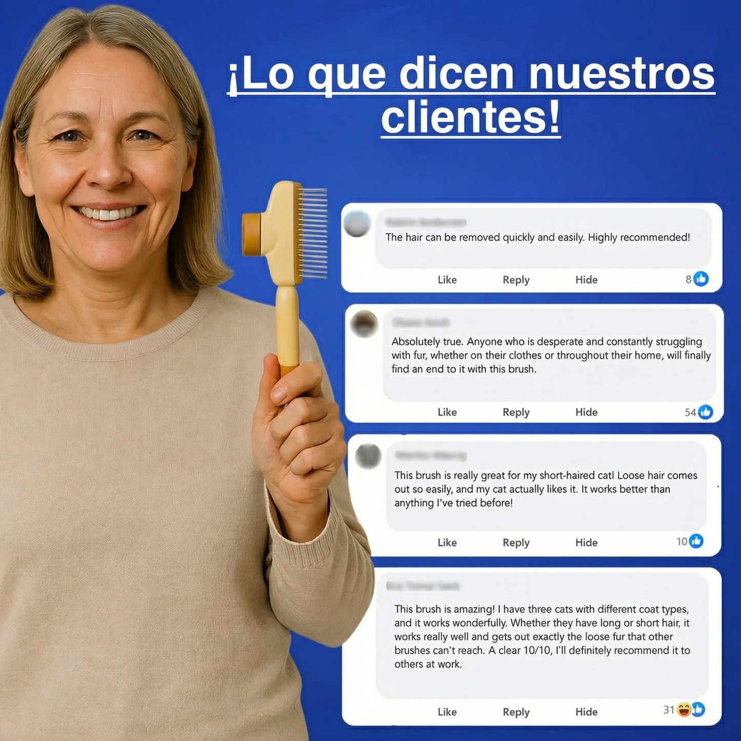 Cepillo Terapéutico Zenbrush™ - Elimina el Pelo y Reduce el Estrés