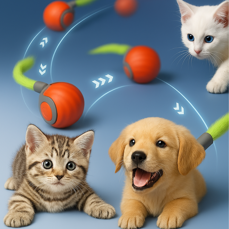  juguetes interactivos para gatos Pelota